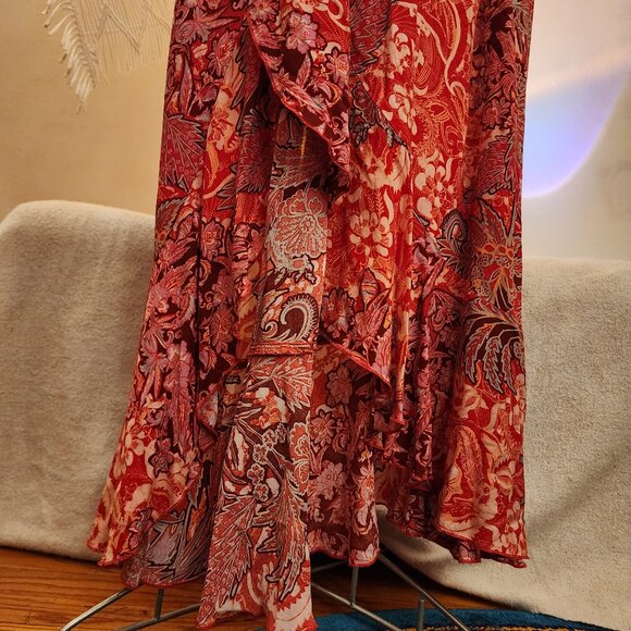 Free People - Forever Yours Smocked Slip Dress - M - Picture 12 of 13